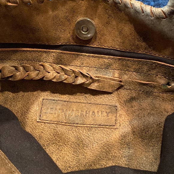 Jennifer Haley Fringe Distressed Crossbody/clutch - Picture 6 of 11